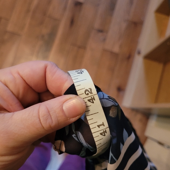 Maurices Floral Sheer Kimono Cold Shoulder - OS - Picture 6 of 7